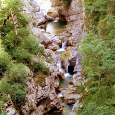 Activité de canyoning