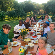 Repas en plein air