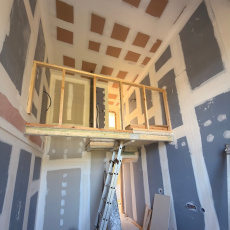 Une mezzanine dans chaque chambre