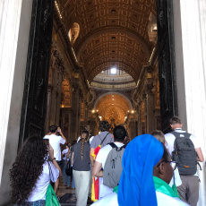 Visite de la basilique Saint-Pierre