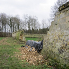 Brèche n°1 - Début des travaux - Janvier 2012