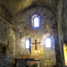 Choeur de l'église de Boscodon