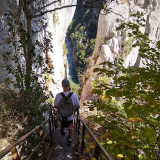 Randonnée dans les gorges du Verdon