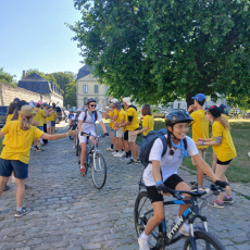Départ du pélé VTT !