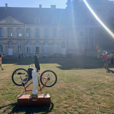 Départ du pélé VTT !