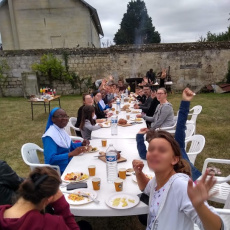 Tablée du barbecue de fin d'année