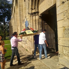 Procession du 15 août avec les gens du voyage