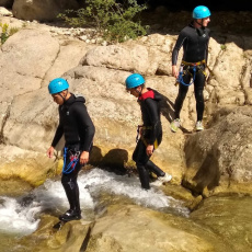 Activité de canyoning